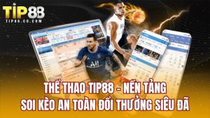 Thể Thao TIP88 – Nền Tảng Soi Kèo An Toàn Đổi Thưởng Siêu Đã